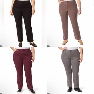 Gloria Vanderbilt Short Amanda High Rise Tapered Jean Pants